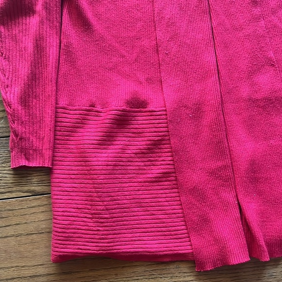 JM Collection Red Cardigan - Picture 4 of 9